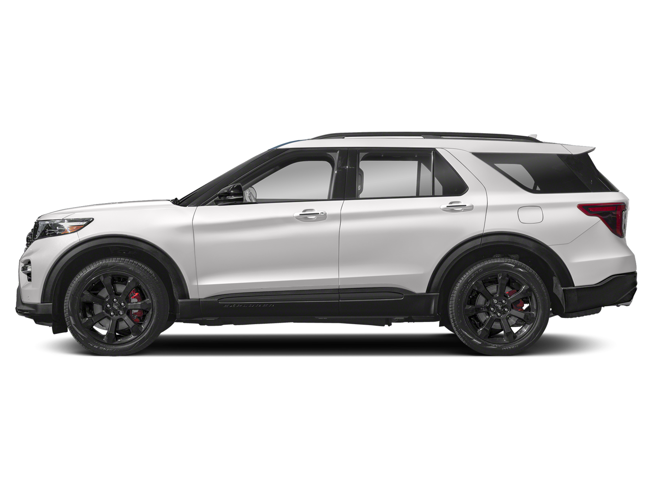 2023 Ford Explorer — rear three-quarter view