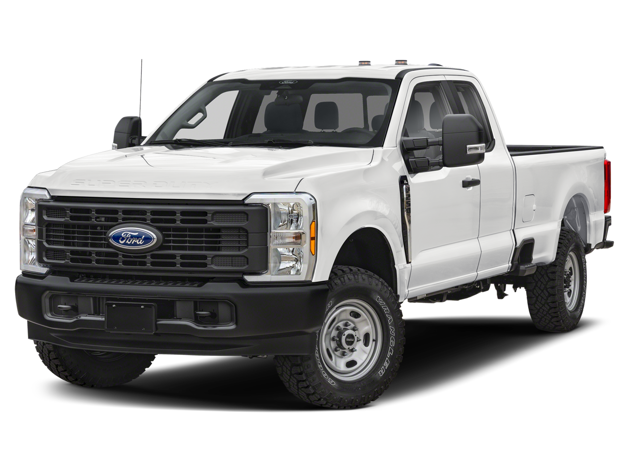 2026 Ford F-250SD XL in Oxford White — front three-quarter view
