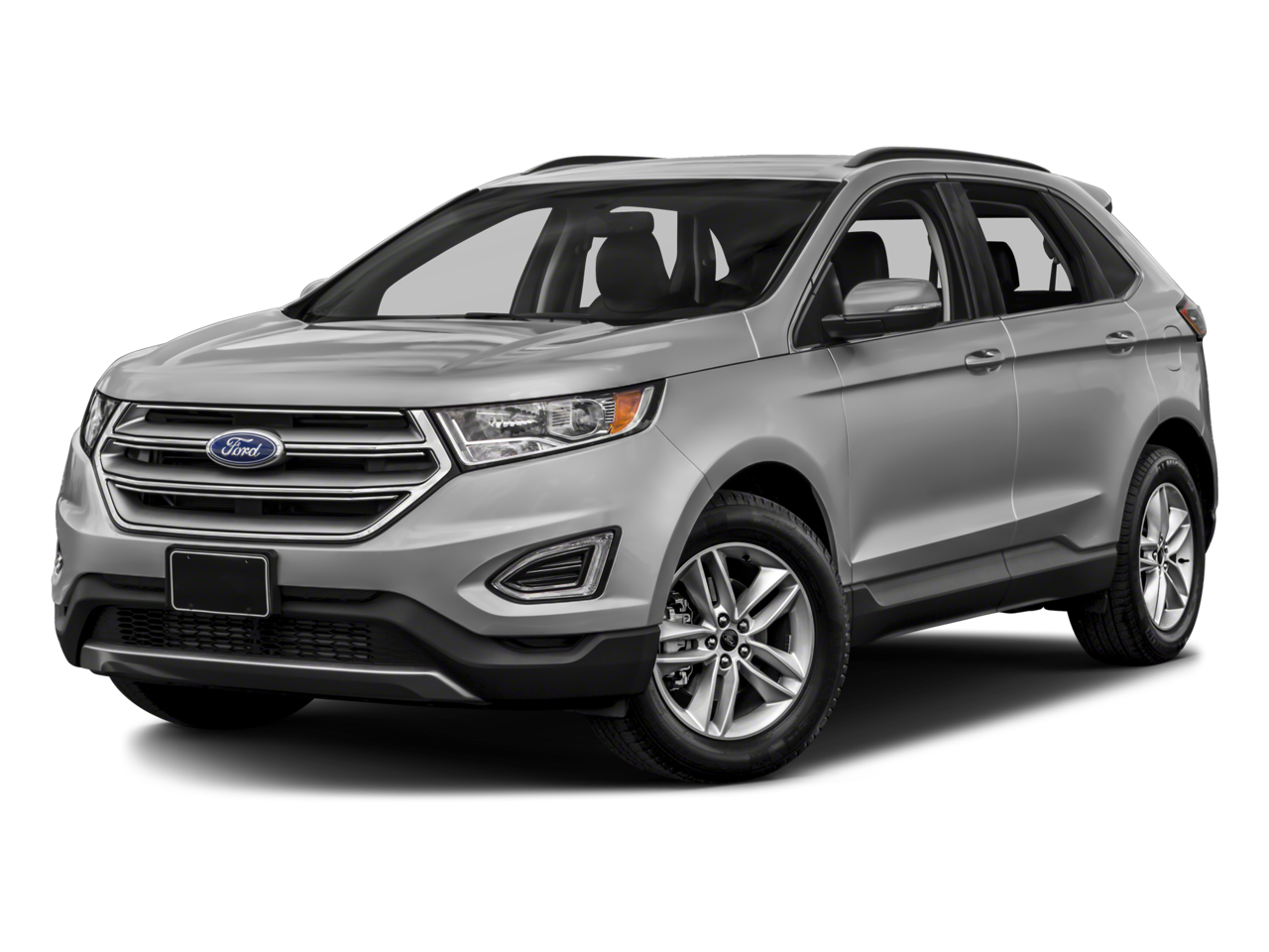 2018 Ford Edge SEL in Magnetic — front three-quarter view