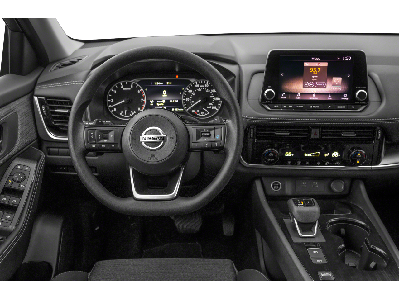 2022 Nissan Rogue — interior view