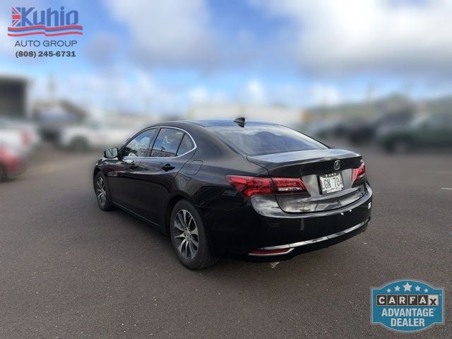 2016 Acura TLX — side profile view