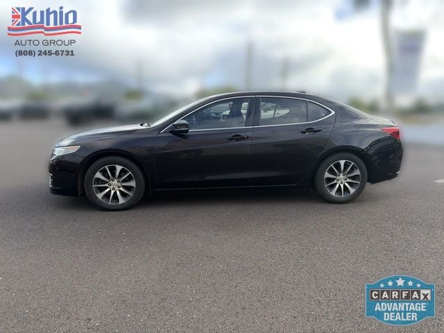 2016 Acura TLX — interior view