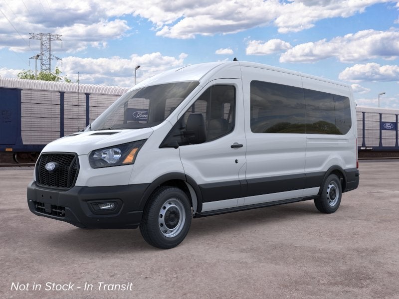 2026 Ford Transit-350 XL in Oxford White — front three-quarter view