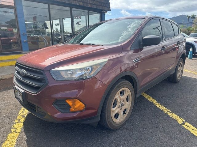 2018 Ford Escape S in Cinnamon Glaze Metallic — front three-quarter view