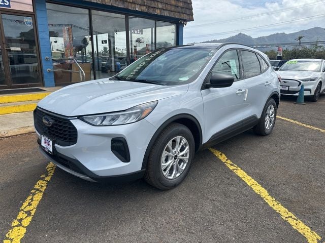 2026 Ford Escape Active in Space Silver Metallic — front three-quarter view