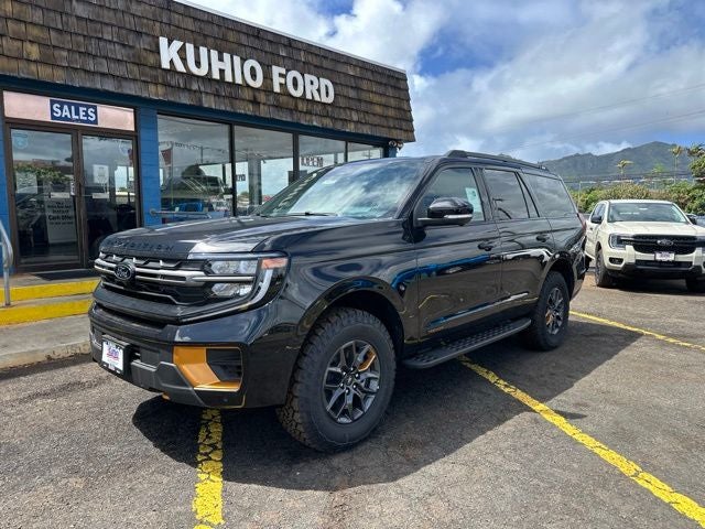 2026 Ford Expedition Tremor in Agate Black Metallic — front three-quarter view