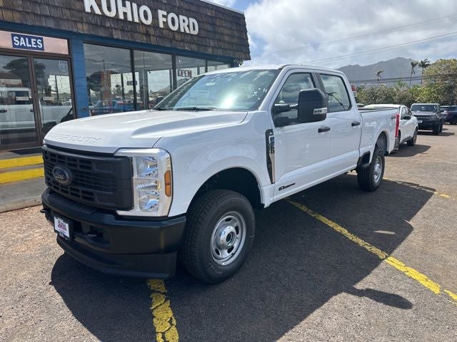 2026 Ford F-250SD XL in Oxford White — front three-quarter view