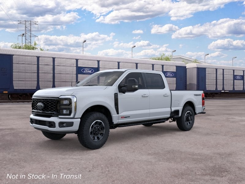 2026 Ford F-250SD XLT in Oxford White — front three-quarter view