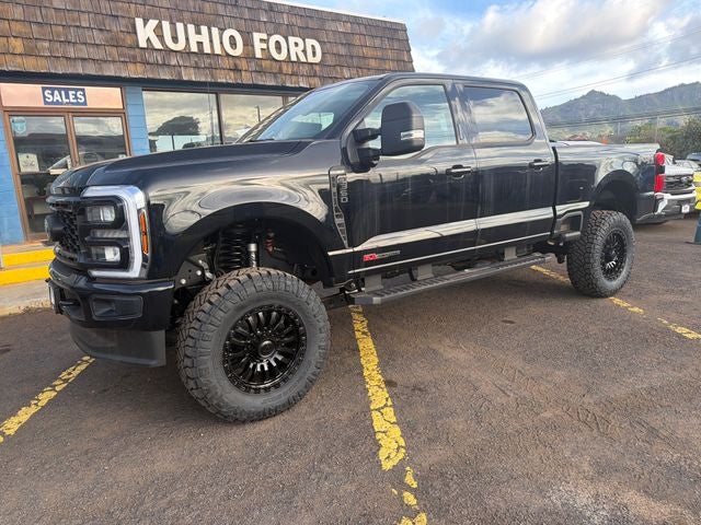 2026 Ford F-350SD XLT in Agate Black Metallic — front three-quarter view