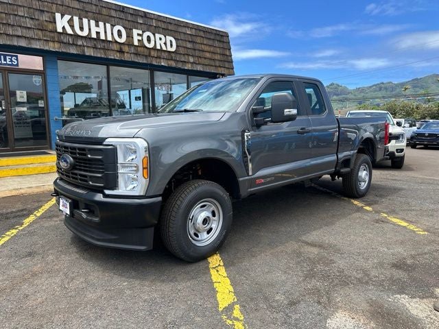 2026 Ford F-250SD XL in Carbonized Gray Metallic — front three-quarter view