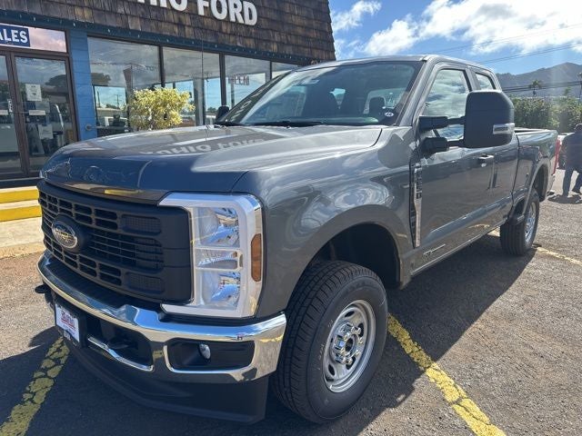 2026 Ford F-250SD XL in Carbonized Gray Metallic — front three-quarter view