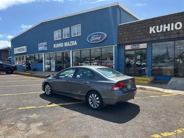2011 Honda Civic — rear three-quarter view