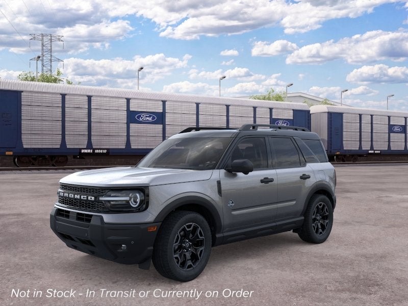 2026 Ford Bronco Sport Outer Banks in Carbonized Gray Metallic — front three-quarter view
