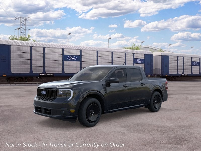 2026 Ford Maverick Lobo Standard in Shadow Black — front three-quarter view