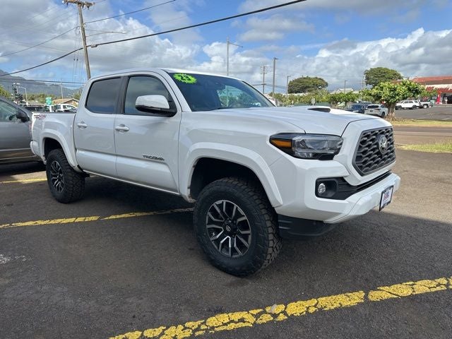 2023 Toyota Tacoma — rear three-quarter view